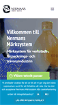 Mobile Screenshot of nermans.se